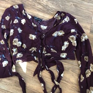 kendall and kylie long-sleeve shirt